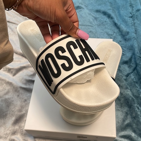 Moschino Platform Slides - Picture 3 of 9